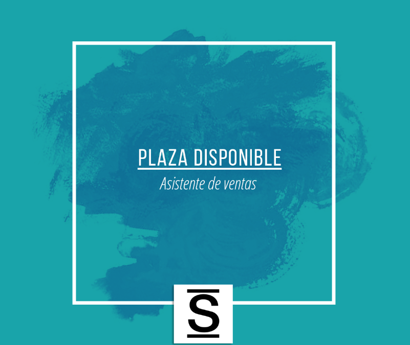 Plaza disponible: Asistente de ventas