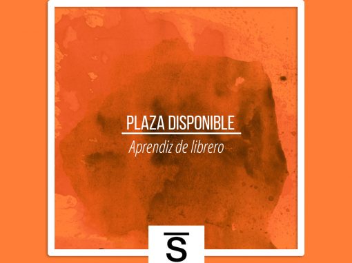 Plaza disponible: Aprendiz de librero