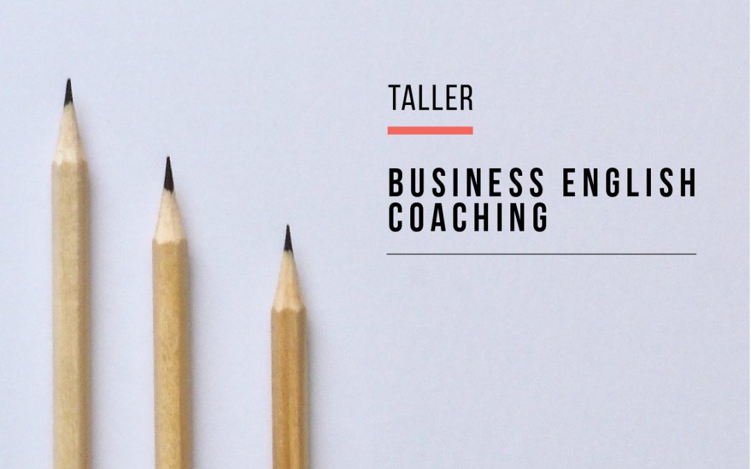 Taller: Business English Coaching