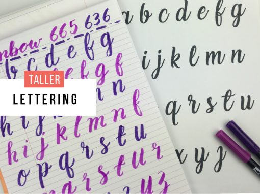 Taller: Lettering