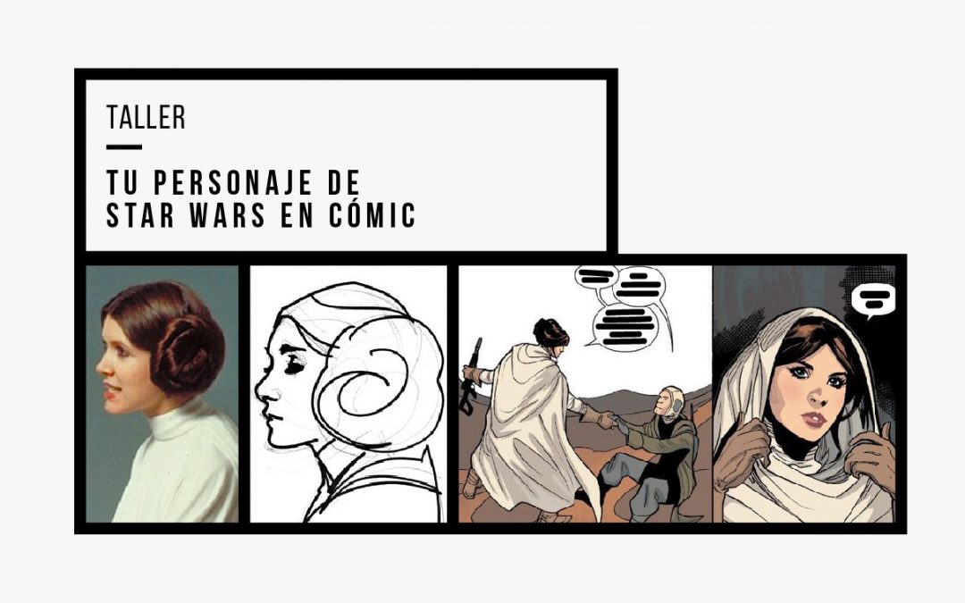 Tu personaje de Star Wars en cómic