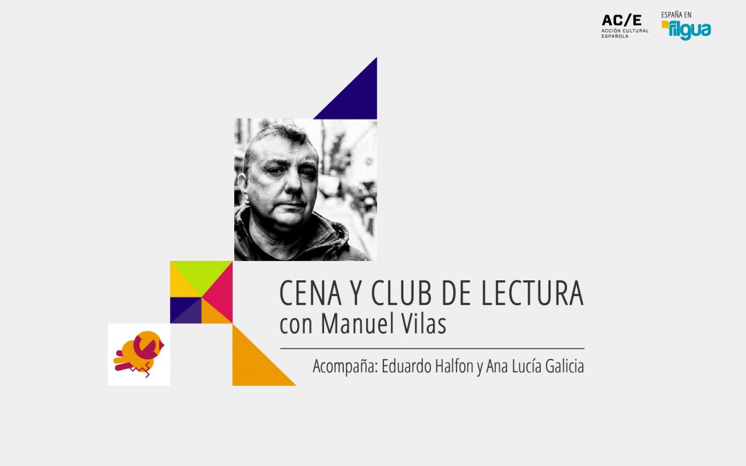 Cena y club de lectura con Manuel Vilas