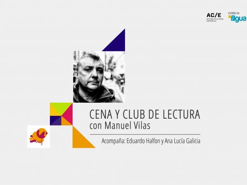 Cena y club de lectura con Manuel Vilas