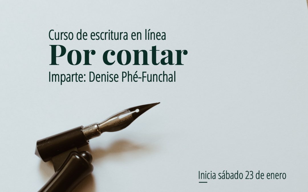 Taller en línea: Por contar