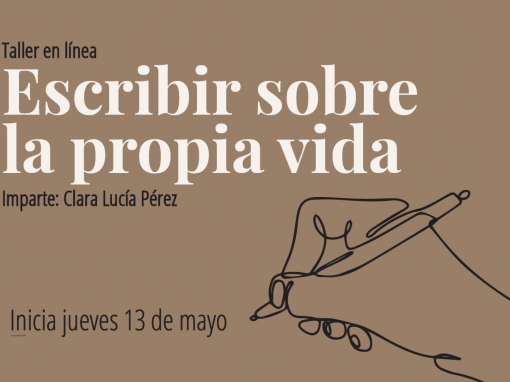 Taller en línea: Escribir sobre la propia vida