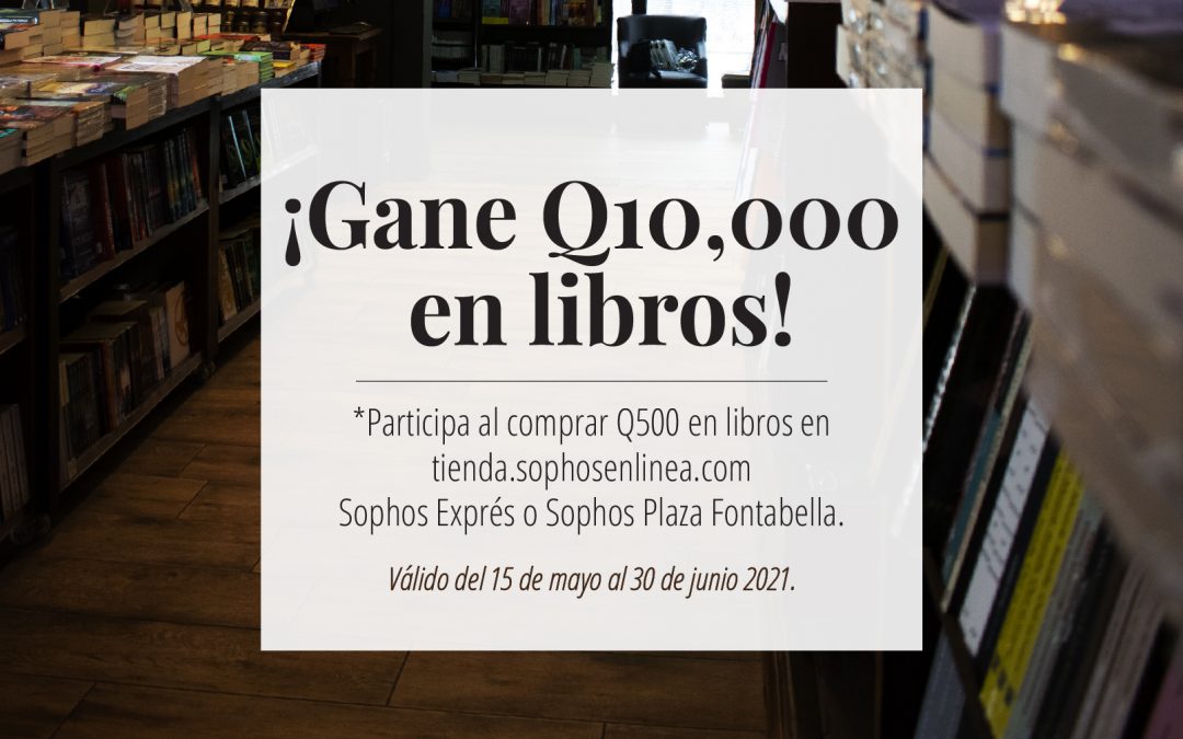 ¿Cuántos libros son suficientes? Gane Q10,000 en libros