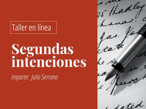 Taller en línea de escritura creativa: Segundas intenciones