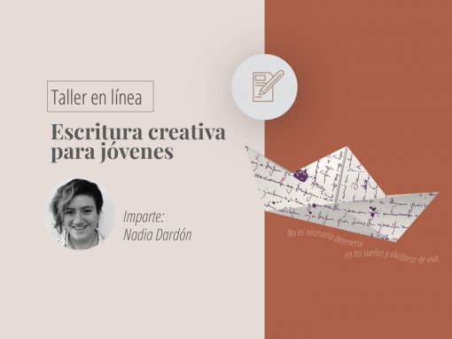 Taller en línea: Escritura creativa para jóvenes