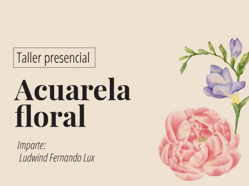 Taller presencial – Acuarela Floral
