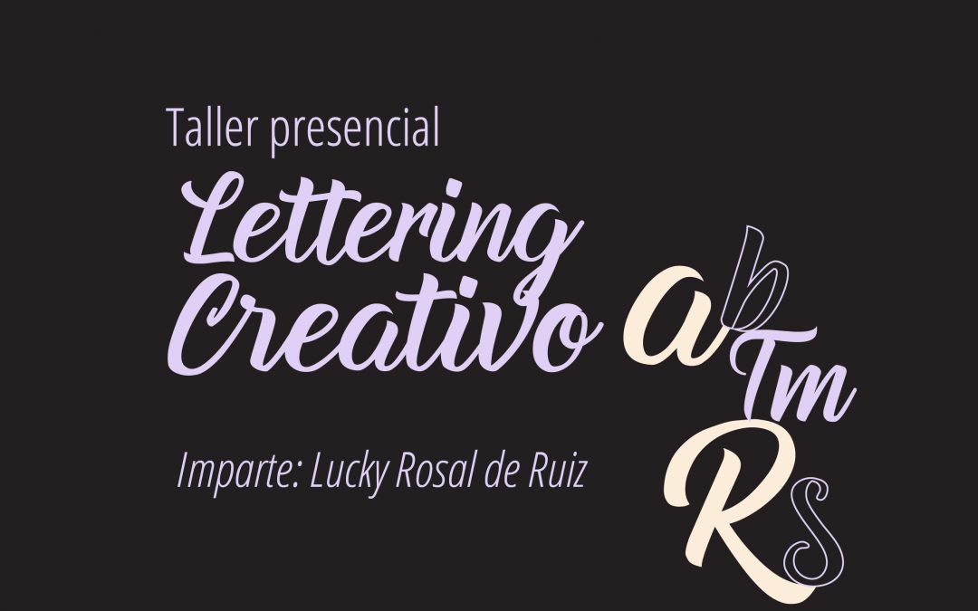 Taller presencial: Lettering Creativo