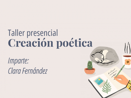 Taller presencial creación Poética