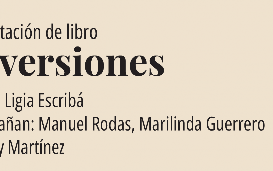 Presentación de libro: Reversiones