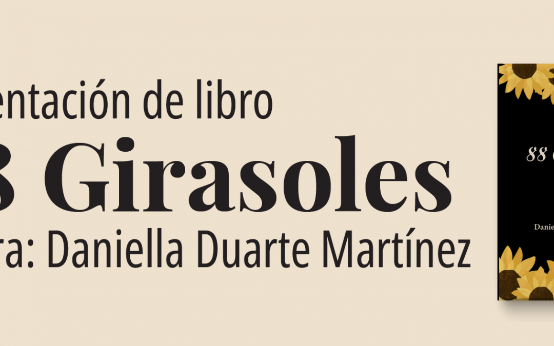Presentación de libro: 88 Girasoles
