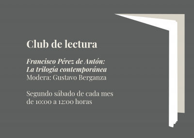 Protegido: Club de lectura: Francisco Pérez de Antón
