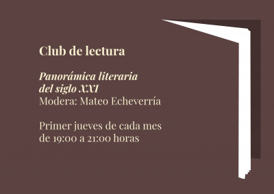 Protegido: Club de lectura: Panorámica literaria del siglo XXI