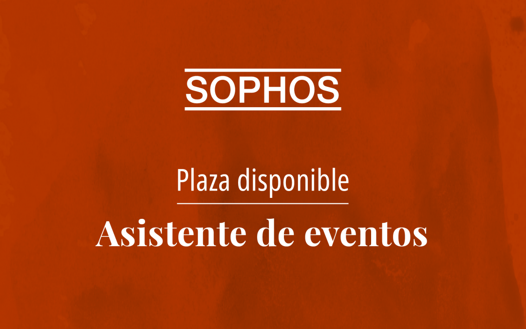 Plaza disponible: Asistente de eventos