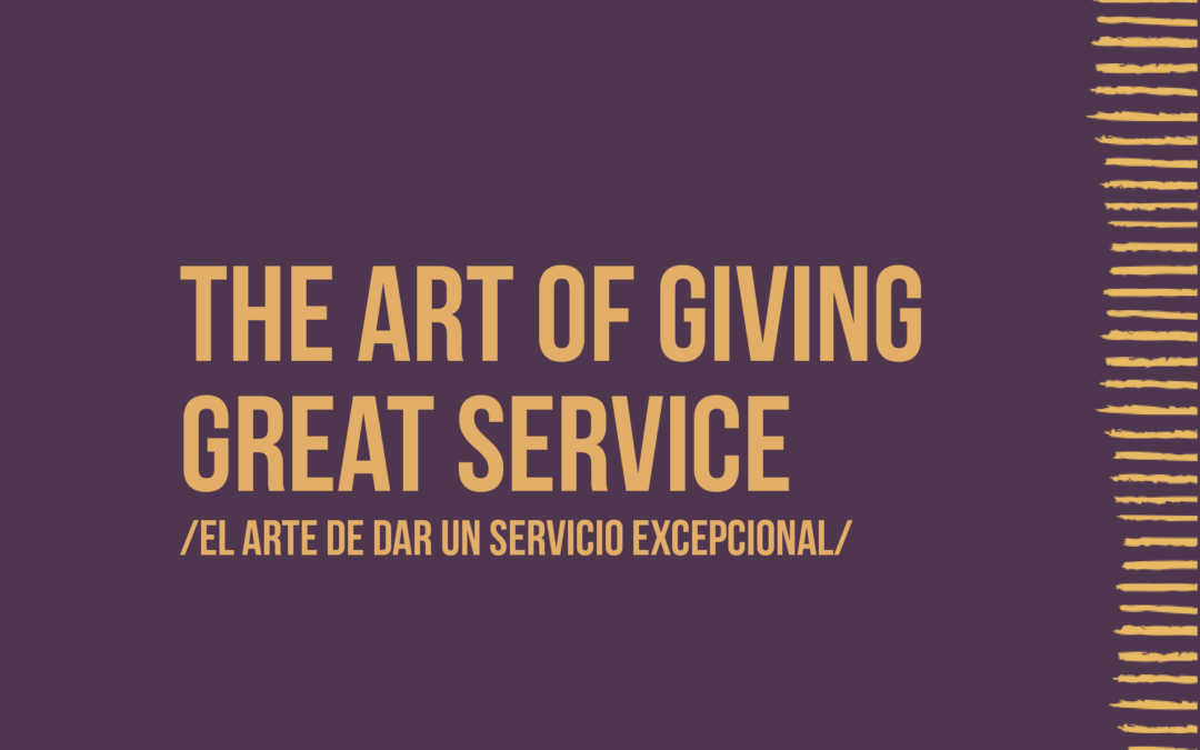 Taller: The art of giving great service