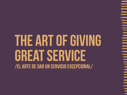 Taller: The art of giving great service