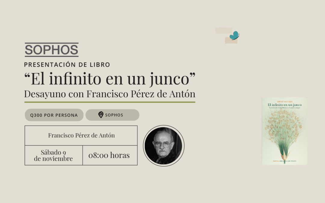 El infinito en un junco: Desayuno con Francisco Pérez de Antón