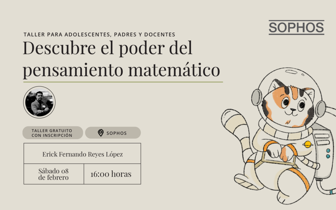 Taller gratuito: Descubre el poder del pensamiento matemático