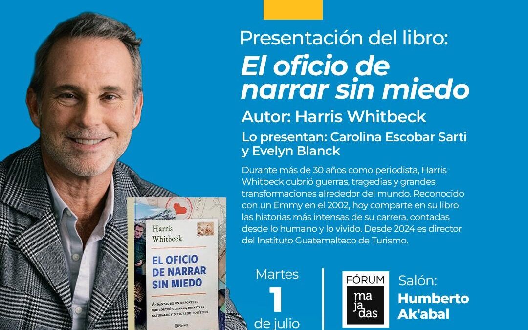 Presentación del libro: El oficio de narrar sin miedo – FILGUA 2025
