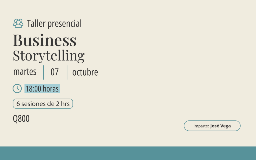 Taller: Business Storytelling