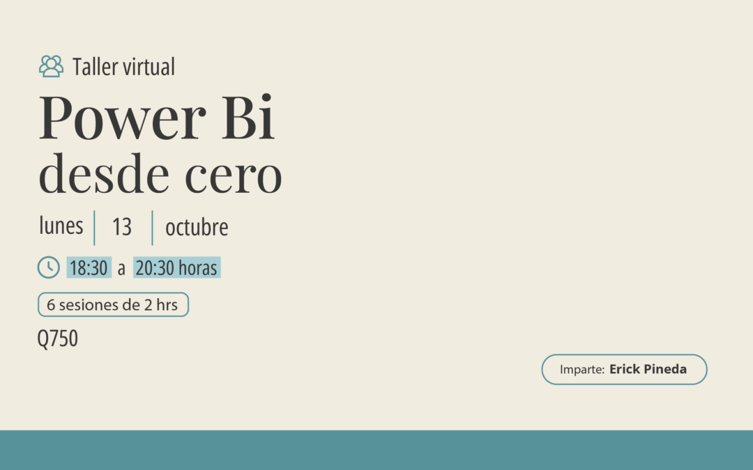 Taller: Power Bi desde cero