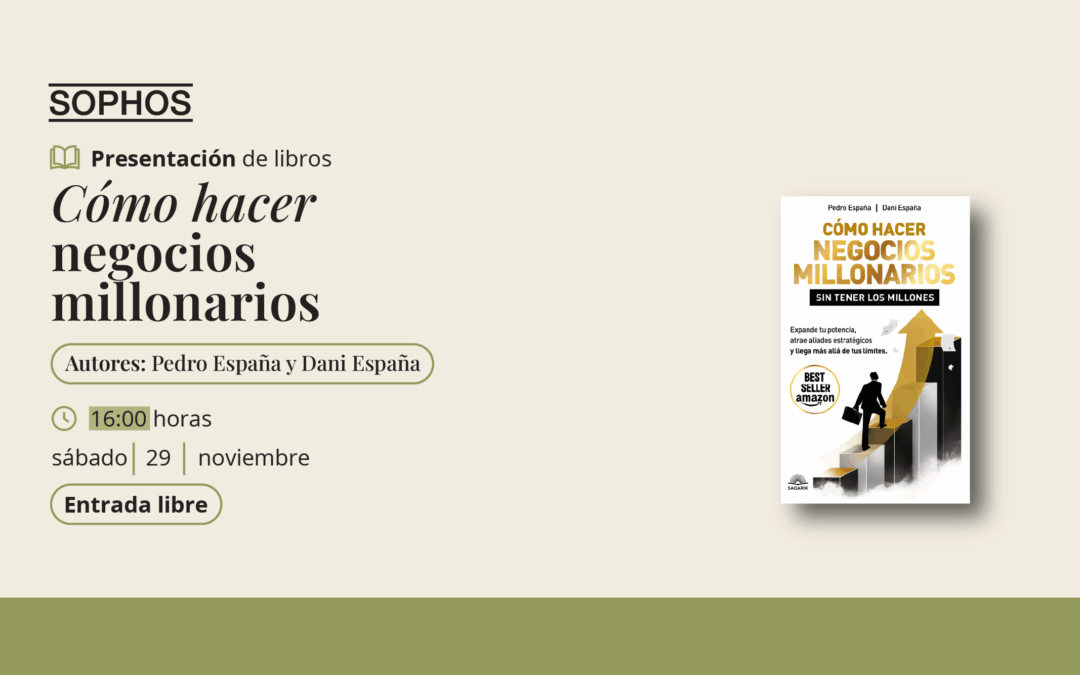 Presentación de libro: Cómo hacer negocios millonarios