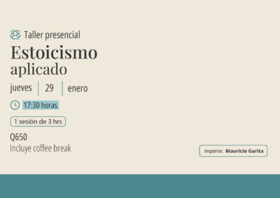 Taller: Estoicismo aplicado