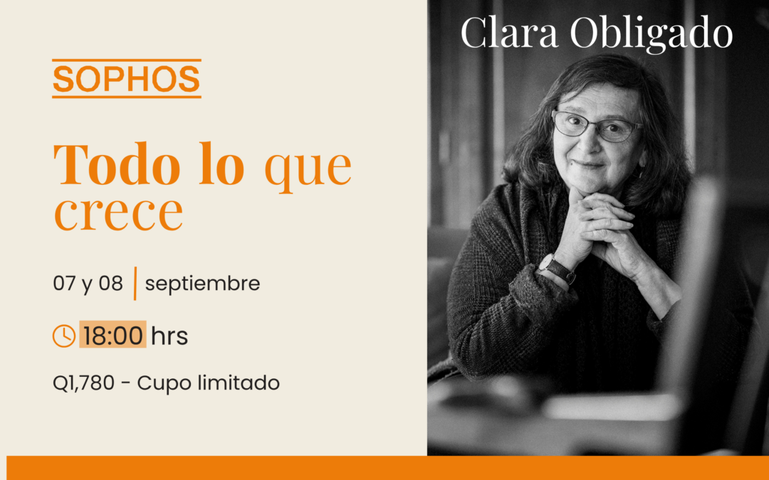 Clara Obligado en SOPHOS